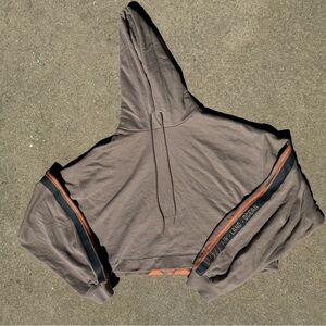 Alo yoga air land ocean cropped hoodie size medium